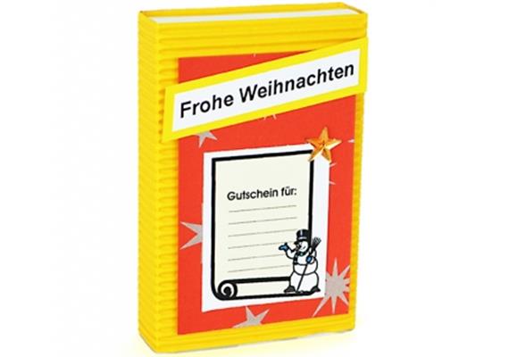 Gutscheinbox Frohe Weihnachten