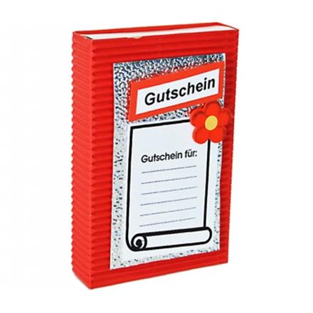 Gutscheinbox Gutschein Blume