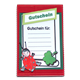 Gutscheinbox Gutschein Klee