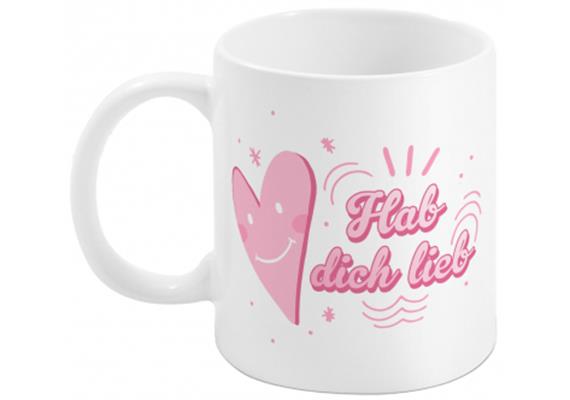 Hab dich lieb Tasse | Bild 1