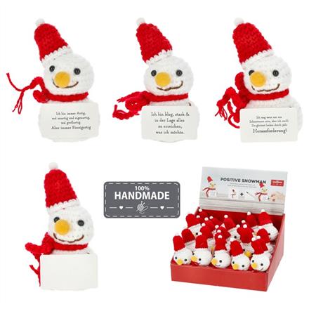 Häkel Schneemann