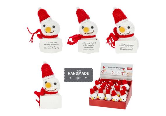 Häkel Schneemann
