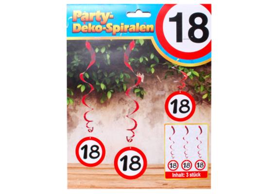 Hänge Dekoration 18. Geburtstag