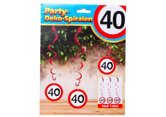 Hänge Dekoration 40. Geburtstag