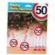 Hänge Dekoration 50. Geburtstag
