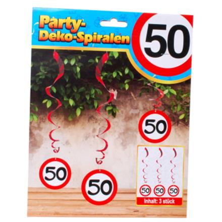 Hänge Dekoration 50. Geburtstag