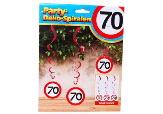 Hänge Dekoration 70. Geburtstag