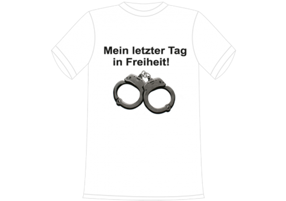 Handschellen T-Shirt - L