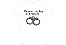 Handschellen T-Shirt - S