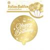 Happy Birthday Ballon selbstaufblasend (3 Stk)
