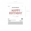 Happy Birthday Ballonset roségold | Bild 2