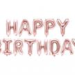 Happy Birthday Ballonset roségold | Bild 1