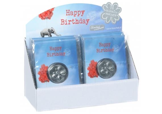 Happy Birthday Glücksmünze