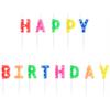Happy Birthday Kerzenset (bunt)