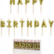 Happy Birthday Kerzenset (gold) | Bild 1