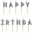 Happy Birthday Kerzenset (silber) | Bild 2