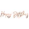 Happy Birthday Kurzgirlande roségold