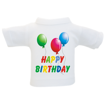 Happy Birthday Mini-T-Shirt