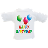 Happy Birthday Mini-T-Shirt