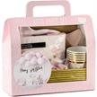 Happy Birthday rosa Partyset | Bild 1