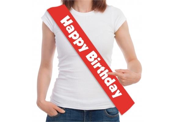 Happy Birthday Schärpe | Bild 1