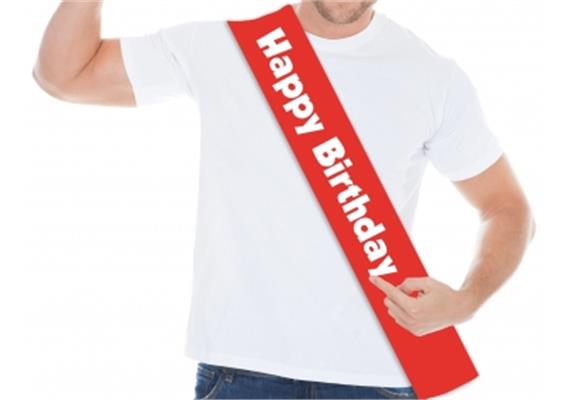 Happy Birthday Schärpe | Bild 2