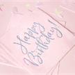 Happy Birthday Serviette (rosa) | Bild 2