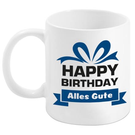 Happy Birthday Tasse