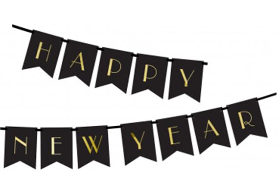 Happy New Year Banner Girlande | Bild 1