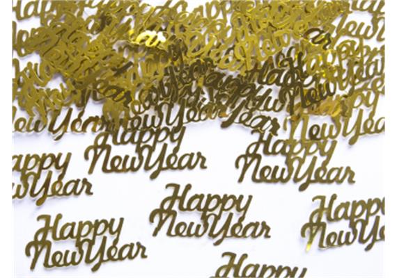 Happy New Year Tischkonfetti