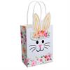 Hase Blumenkranz Geschenktasche (S)