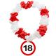 Hawaiiketten Verkehrsschild 18. Geburtstag