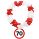 Hawaiiketten Verkehrsschild 70. Geburtstag