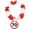 Hawaiiketten Verkehrsschild 70. Geburtstag