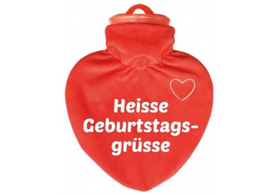 Heisse Geburtstagsgrüsse Bettflasche