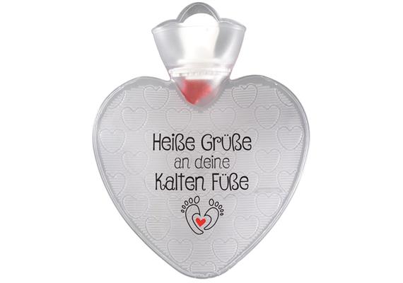 Heisse Grüsse Bettflasche