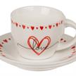 Herz Espresso Tassen Set | Bild 2