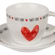 Herz Espresso Tassen Set | Bild 3