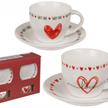 Herz Espresso Tassen Set | Bild 1