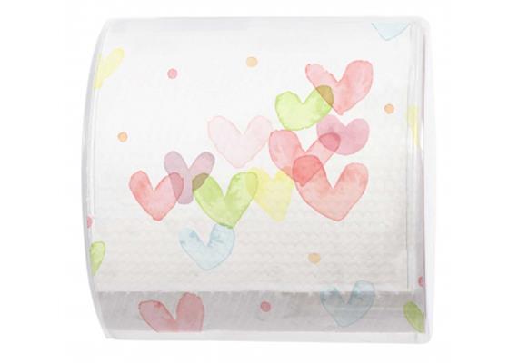 Herz Pastell WC-Papier