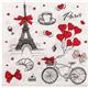 Herzen Paris Serviette