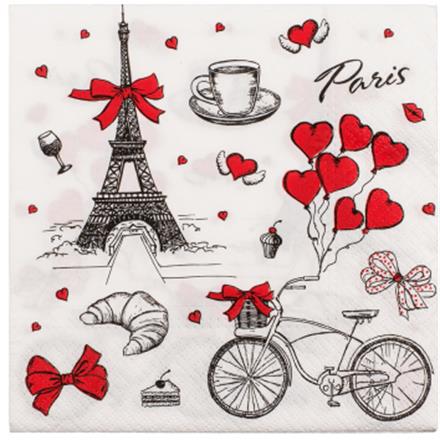 Herzen Paris Serviette