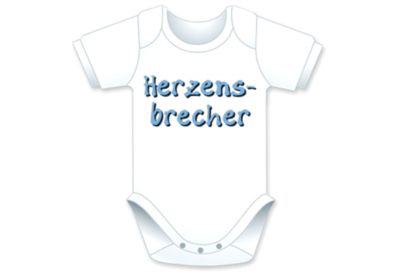 Herzensbrecher Body - Grösse 62/68