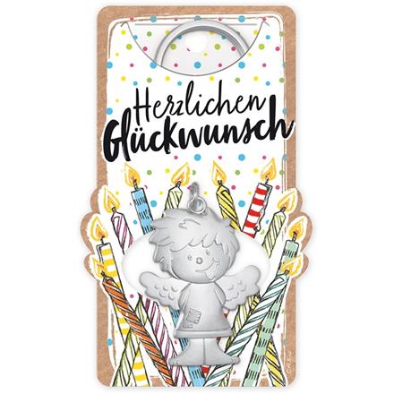 Herzlichen Glückwunsch Schlüsselanhänger