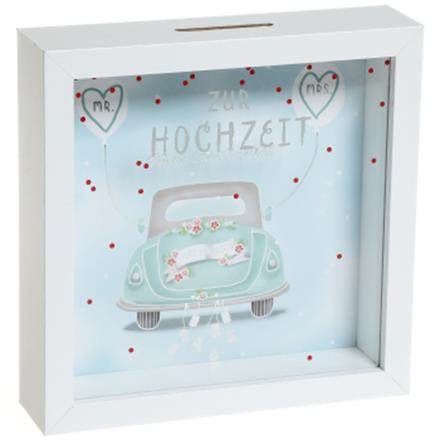 Hochzeit Auto Holz Sparkasse
