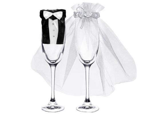 Hochzeit Glaskleidung