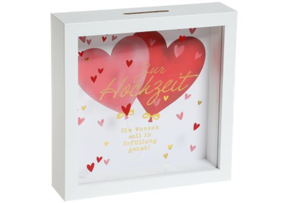 Hochzeit Herz Holz Sparkasse