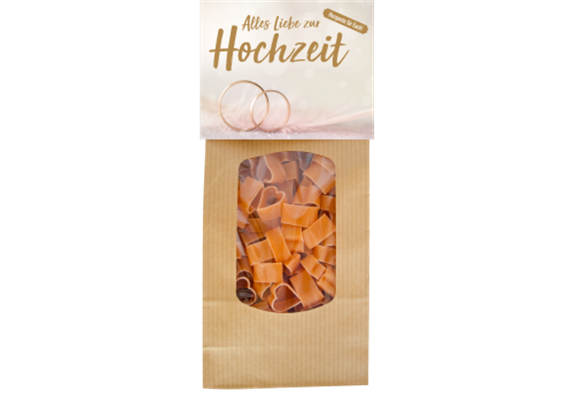 Hochzeit Herz Pasta