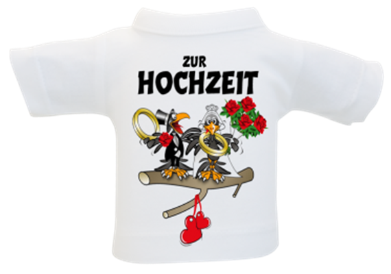Hochzeit Mini-T-Shirt
