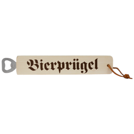 Holz-Flaschenöffner Bierprügel